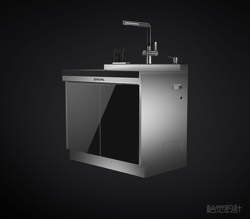 水槽- 集成水槽-智能水槽-集成灶-消毒柜-厨房用品-怡觉设计