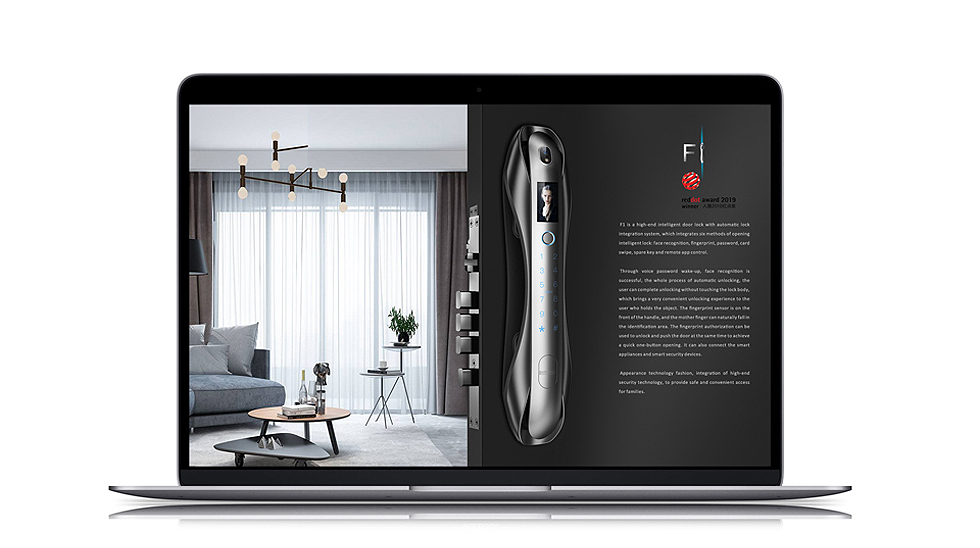 指纹锁设计-深圳工业设计公司-上海工业设计公司-广州工业设计公司-怡觉
