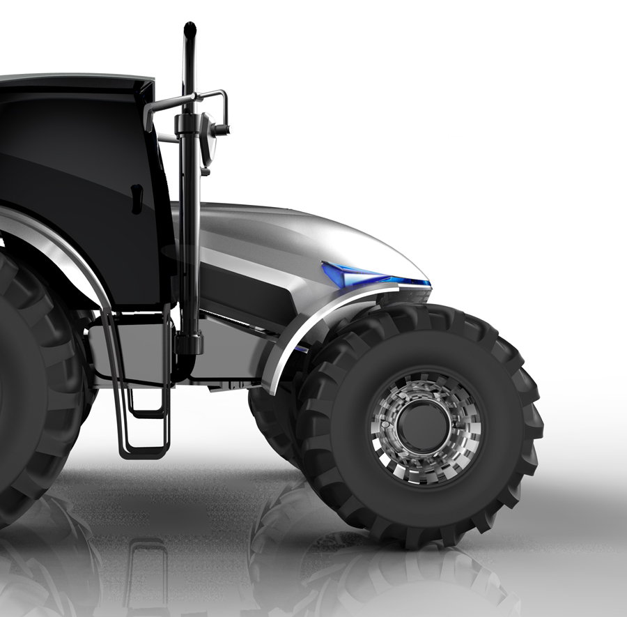 概念拖拉机-工业设备产品设计，南京工业设计公司